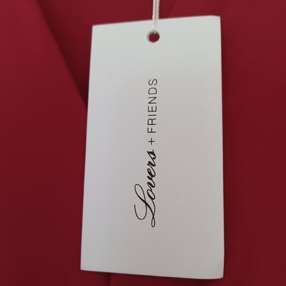 Lovers + Friends Sundance Maxi Dress Raspberry Size S NWT - Picture 10 of 11